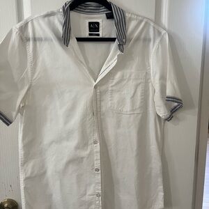 Armani Exchange button down